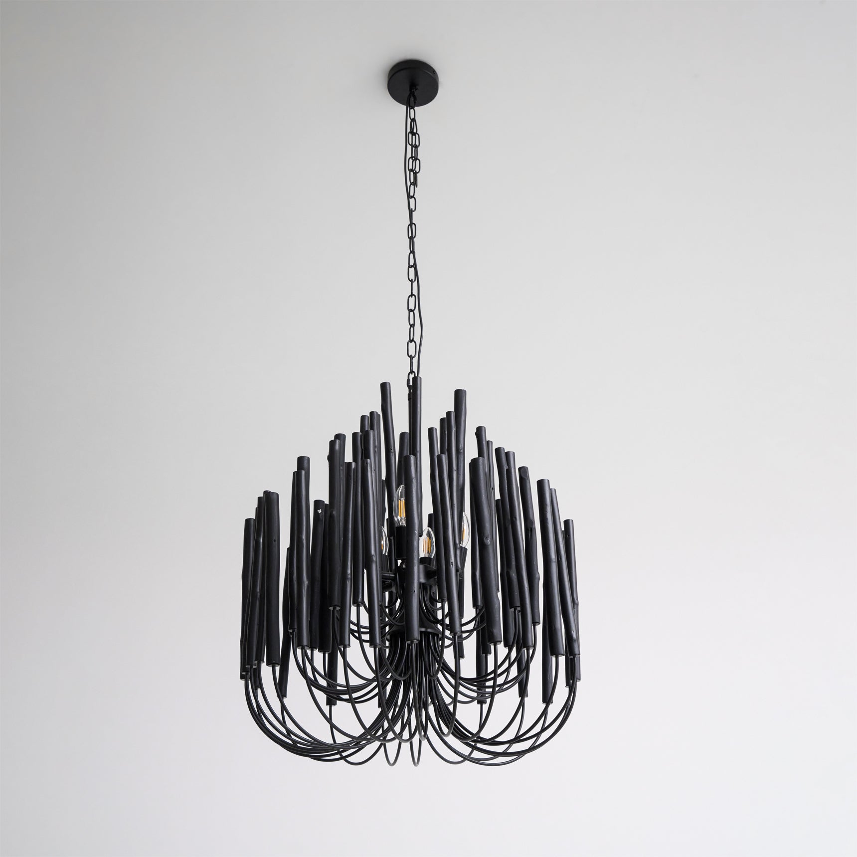 Nyphaiel Postmodern Luxury Wood Chandelier