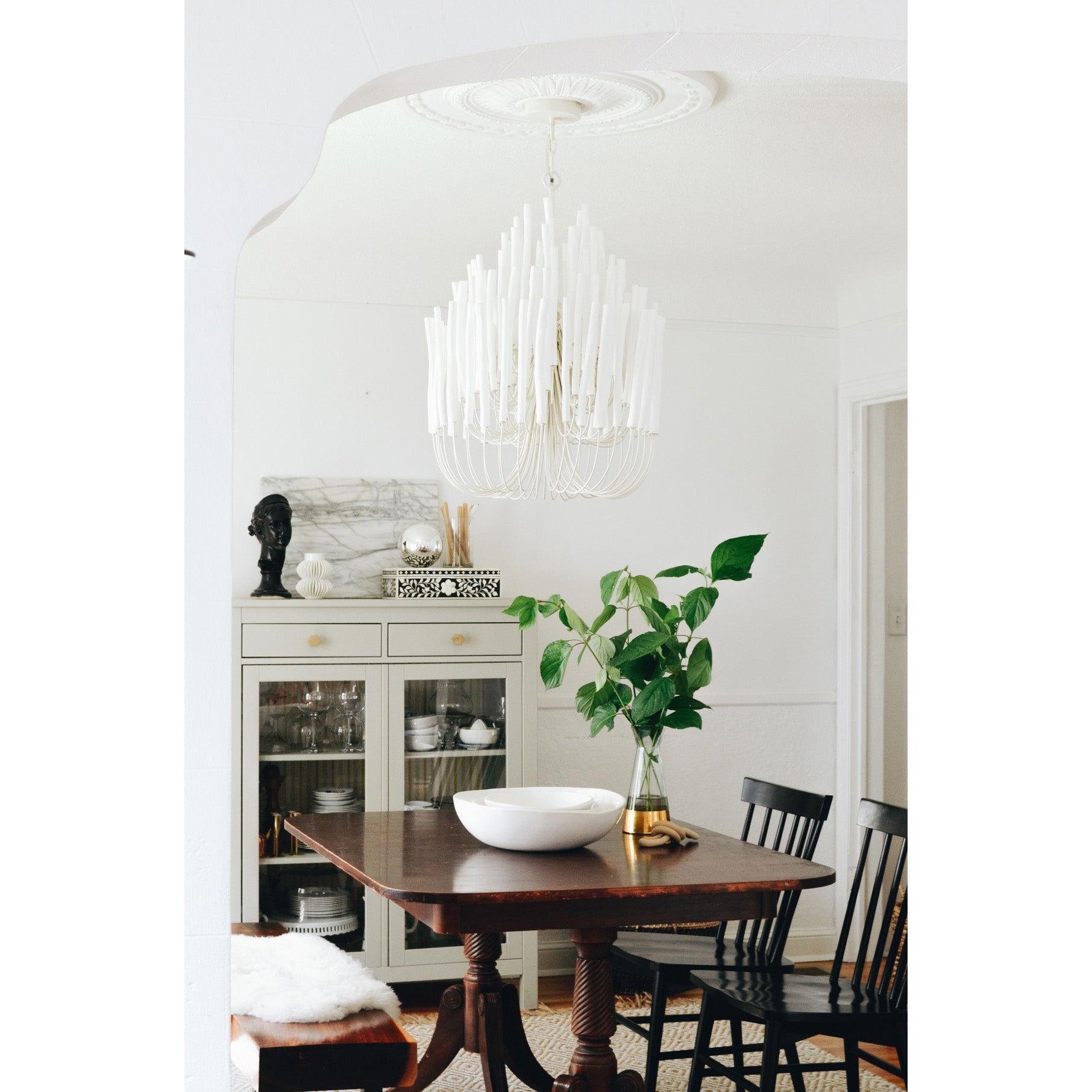 Nyphaiel Postmodern Luxury Wood Chandelier