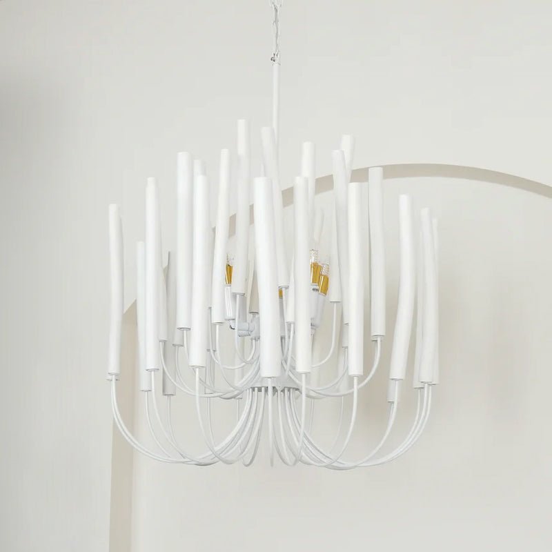 Nyphaiel Postmodern Luxury Wood Chandelier