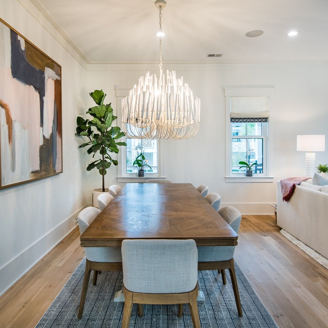 Nyphaiel Postmodern Luxury Wood Chandelier