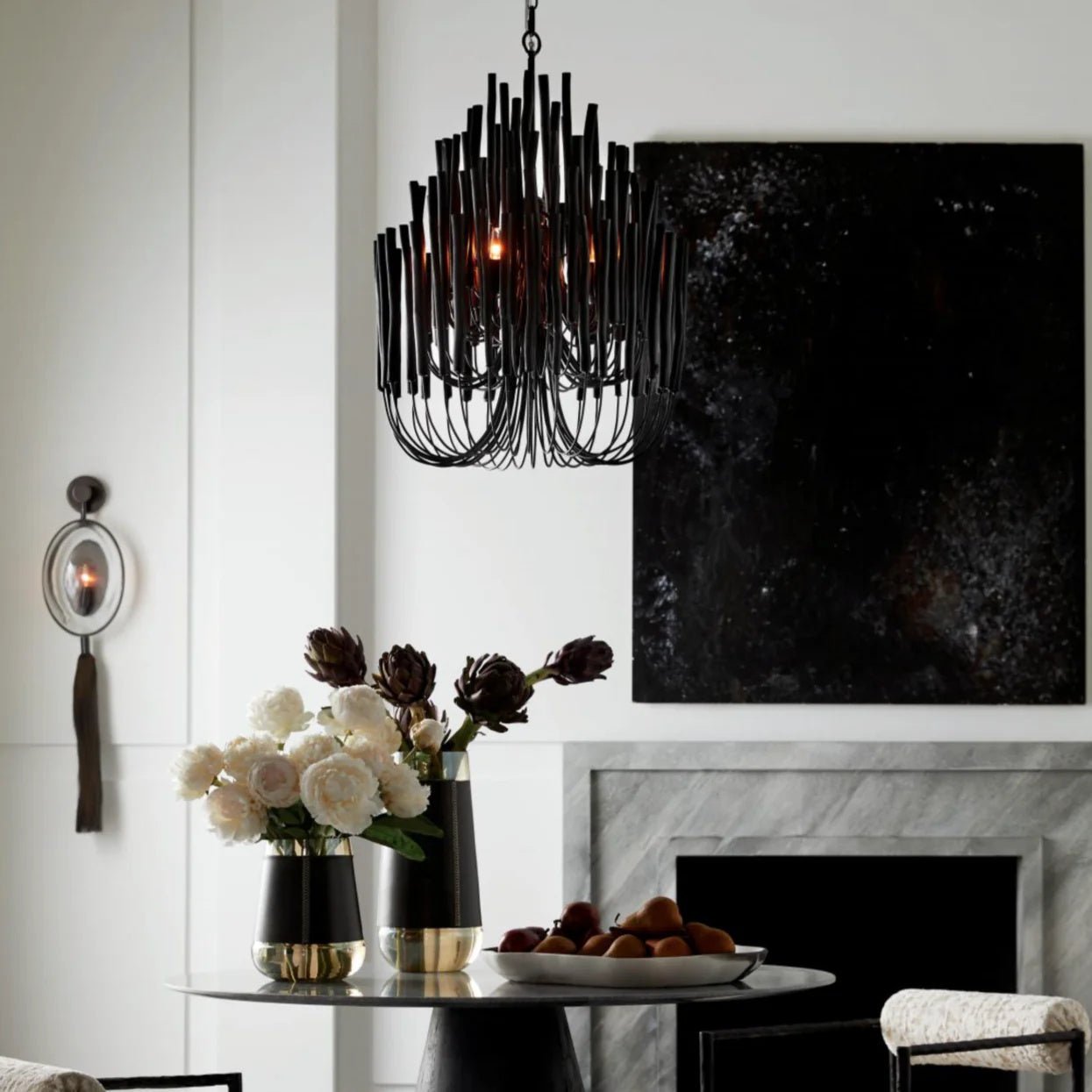 Nyphaiel Postmodern Luxury Wood Chandelier