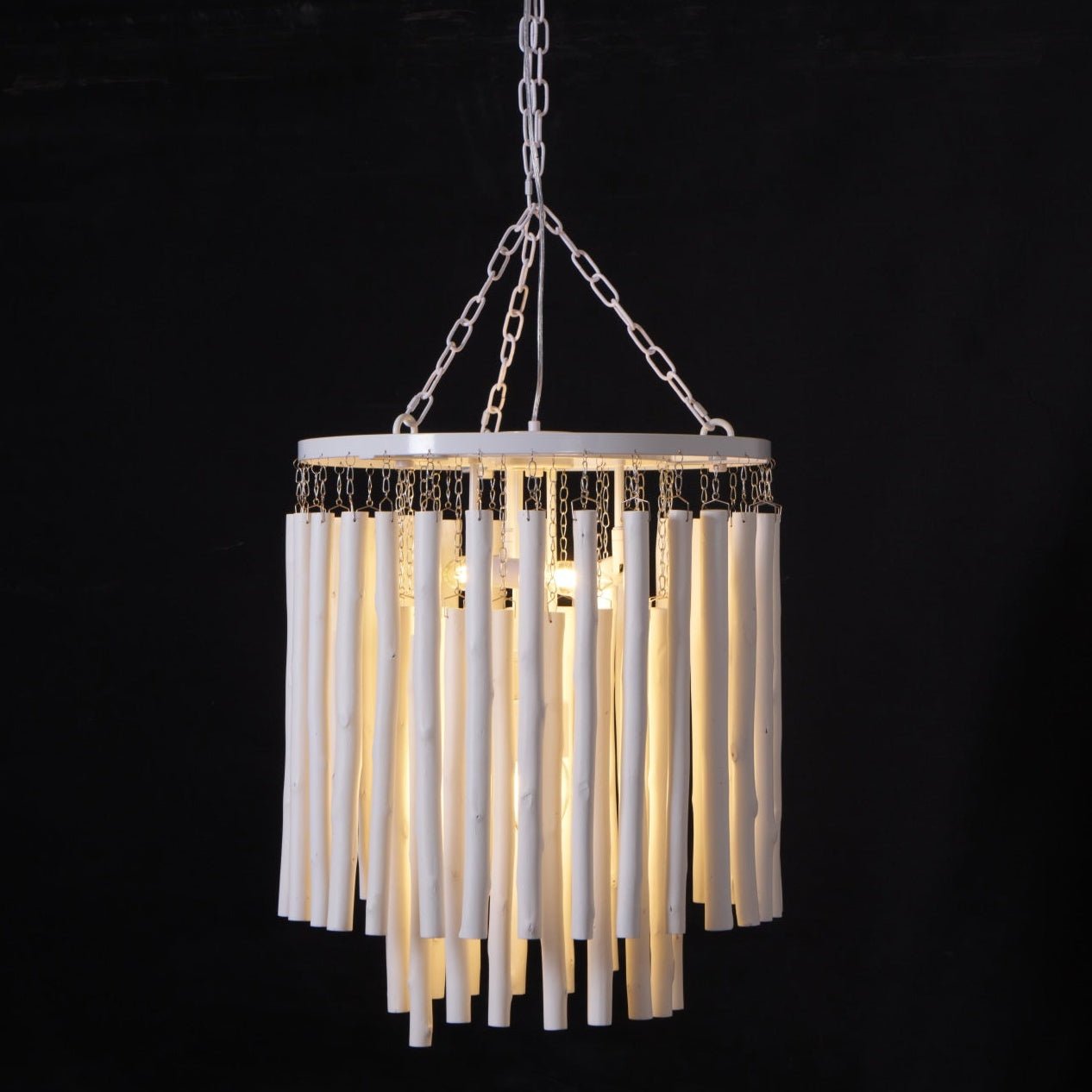 Nyphaiel Postmodern Luxury Wood Chandelier