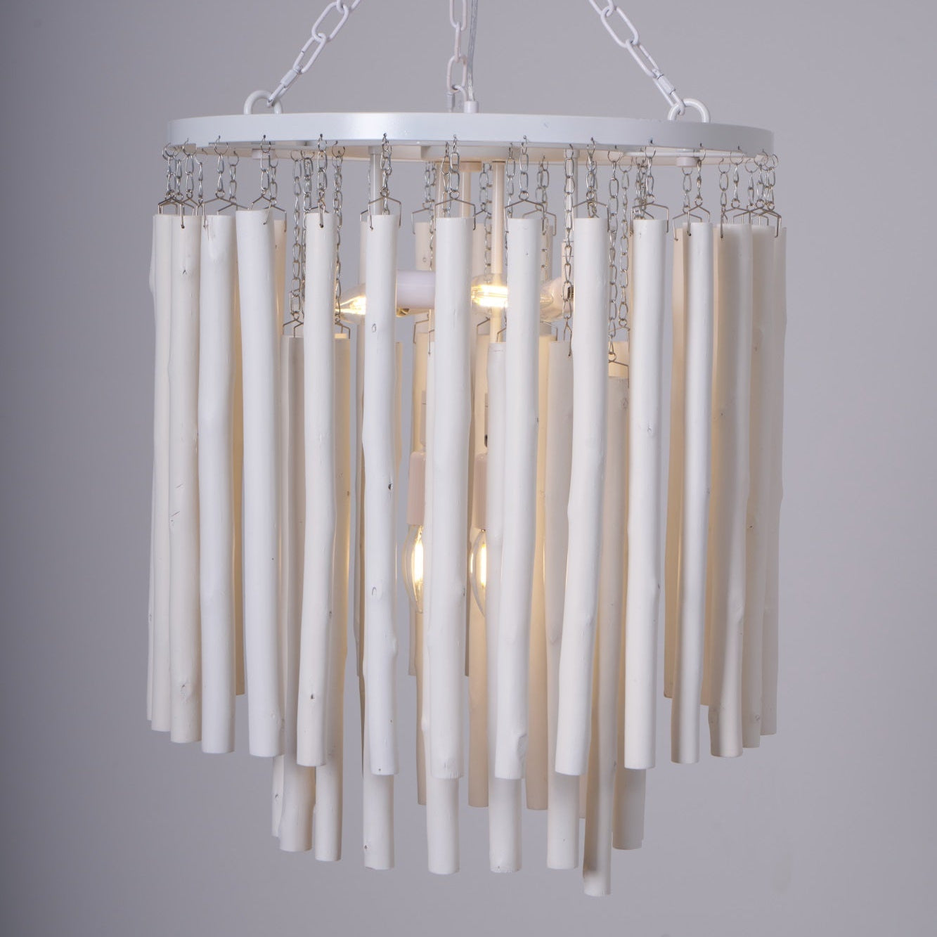 Nyphaiel Postmodern Luxury Wood Chandelier