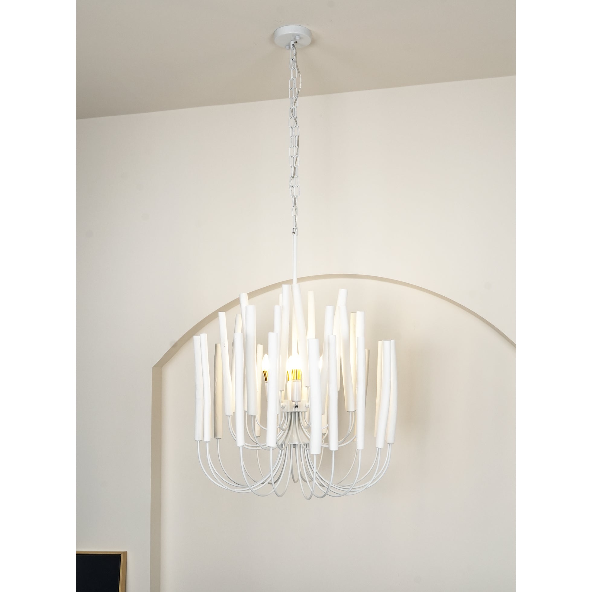 Nyphaiel Postmodern Luxury Wood Chandelier