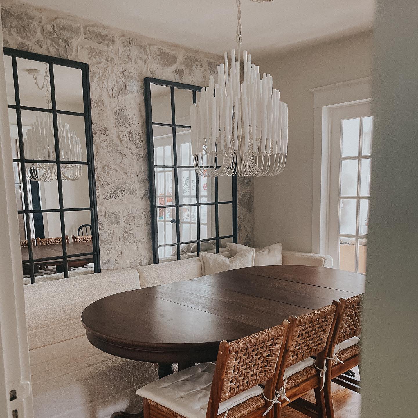 Nyphaiel Postmodern Luxury Wood Chandelier