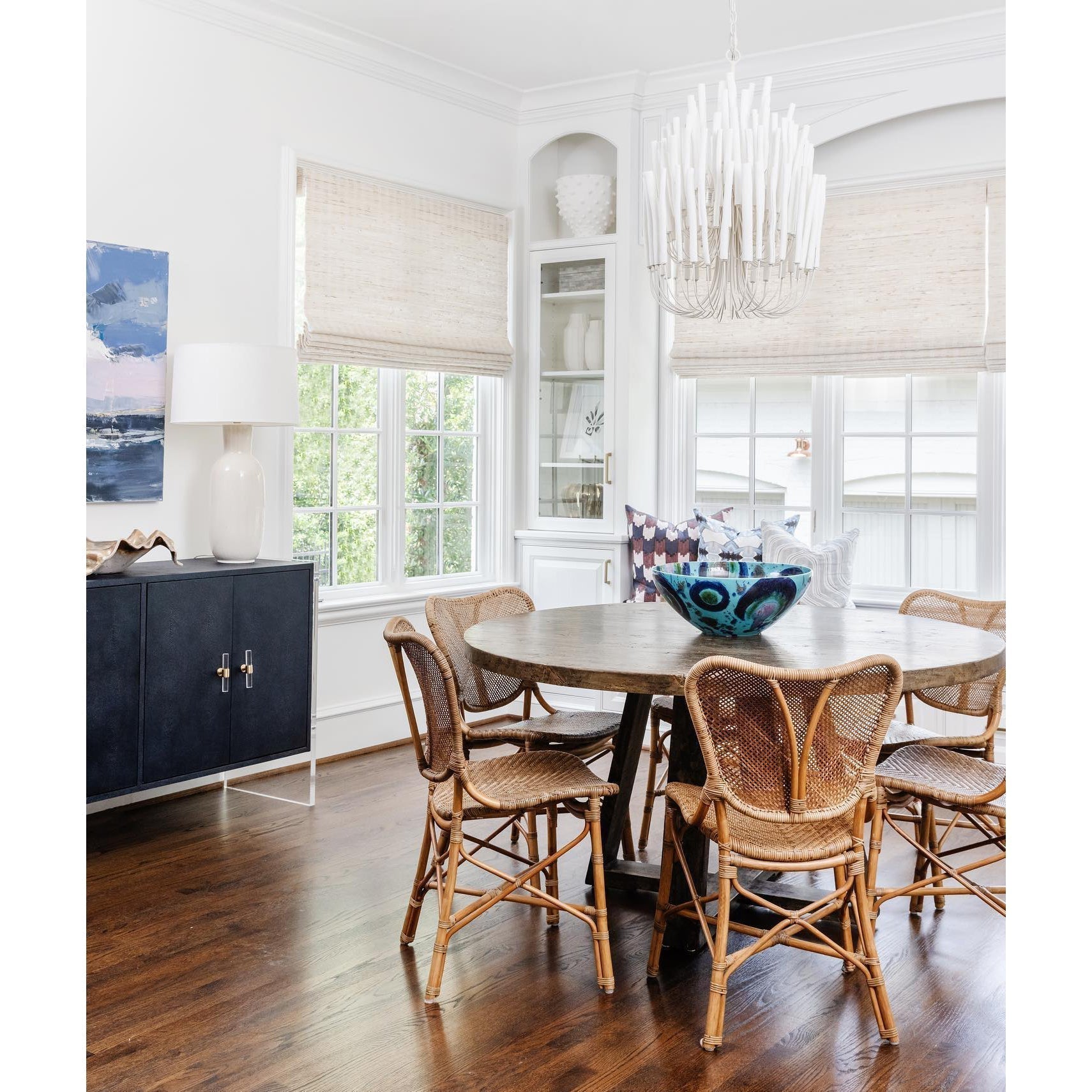 Nyphaiel Postmodern Luxury Wood Chandelier