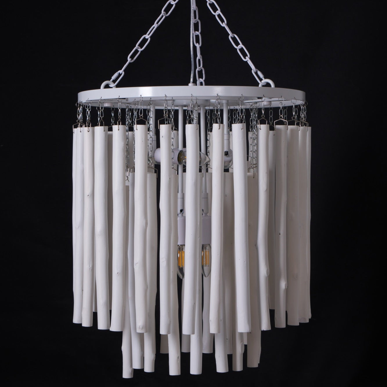 Nyphaiel Postmodern Luxury Wood Chandelier