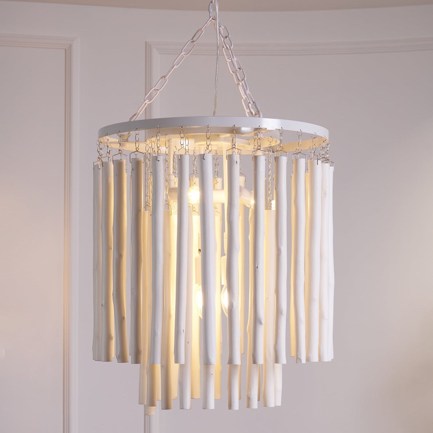 Nyphaiel Postmodern Luxury Wood Chandelier