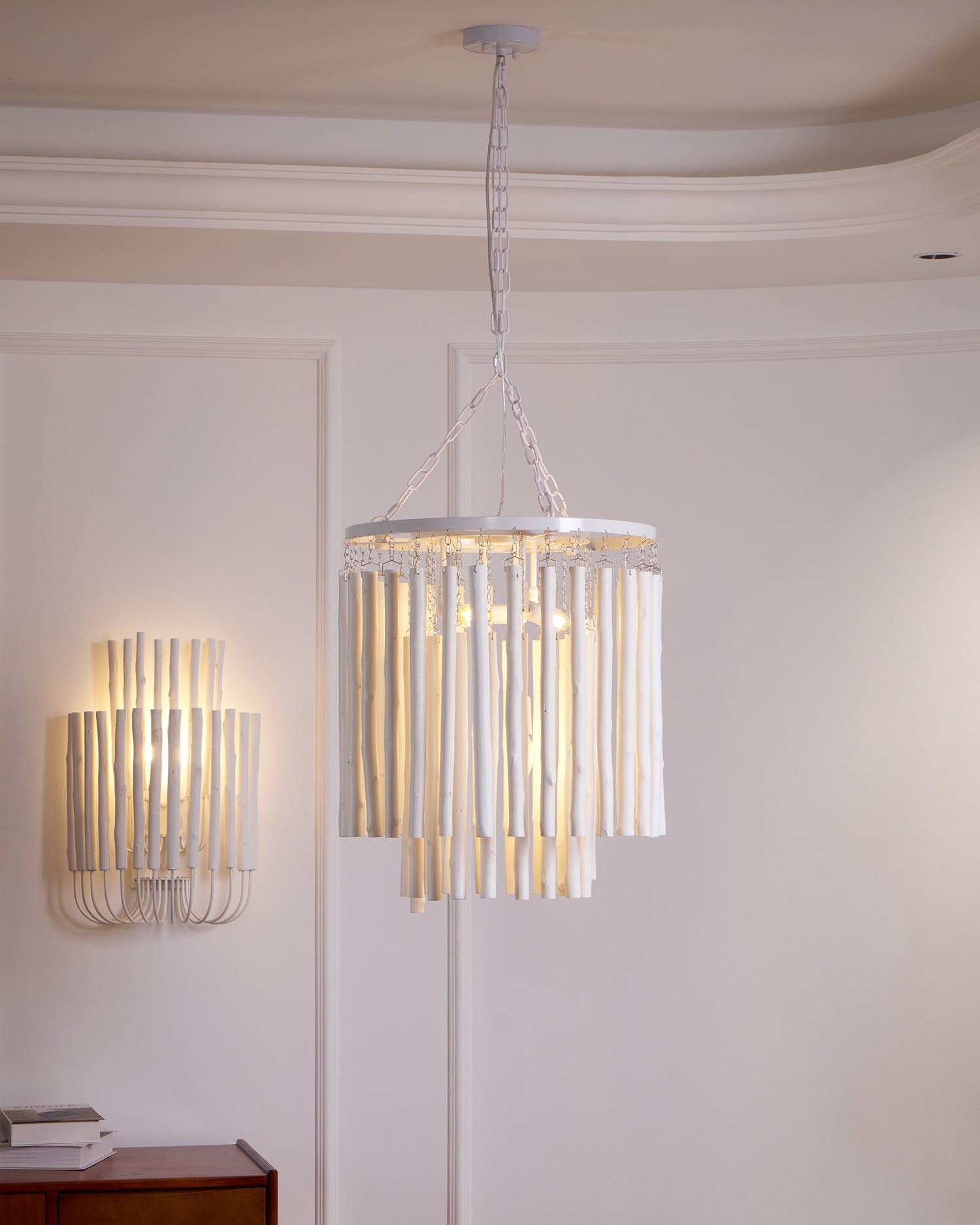 Ravenborne Wood Chandelier