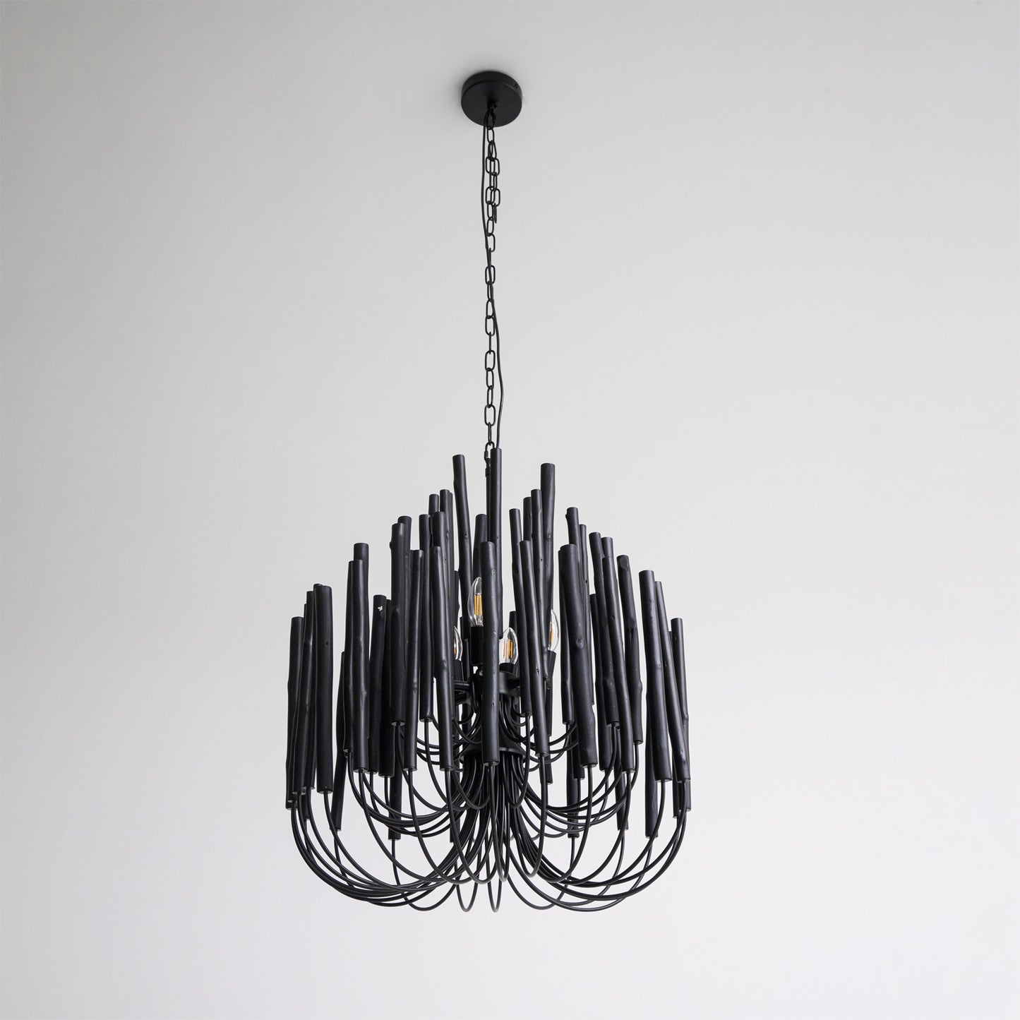 Nyphaiel Postmodern Luxury Wood Chandelier