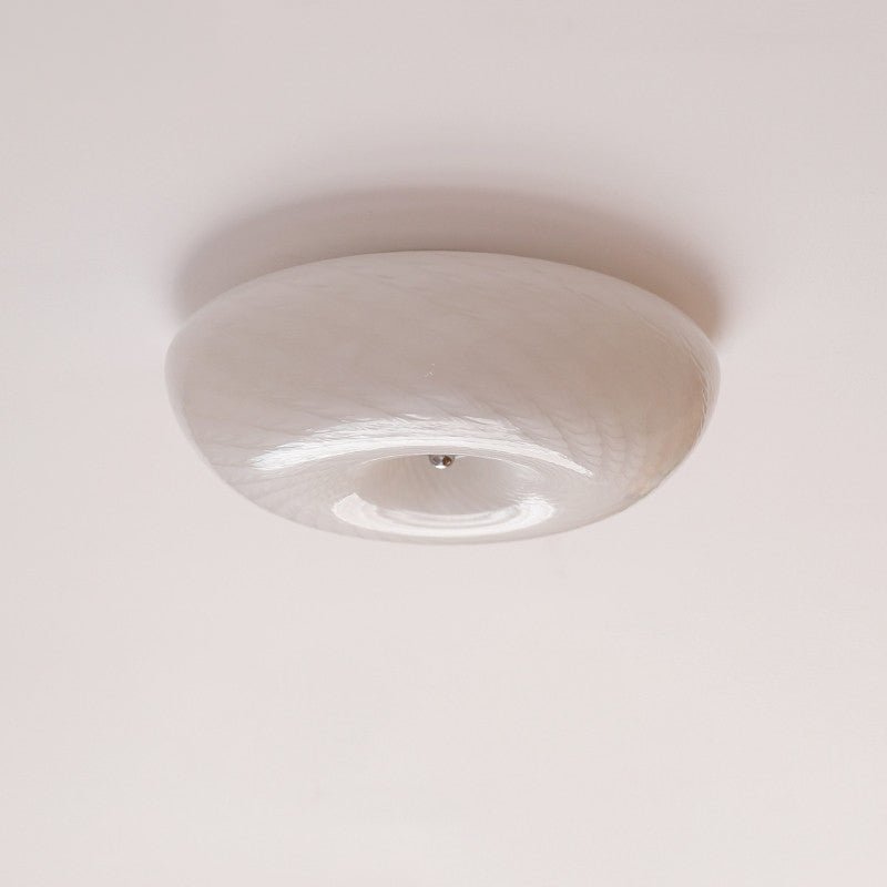 Swirl Glass Flush Mount