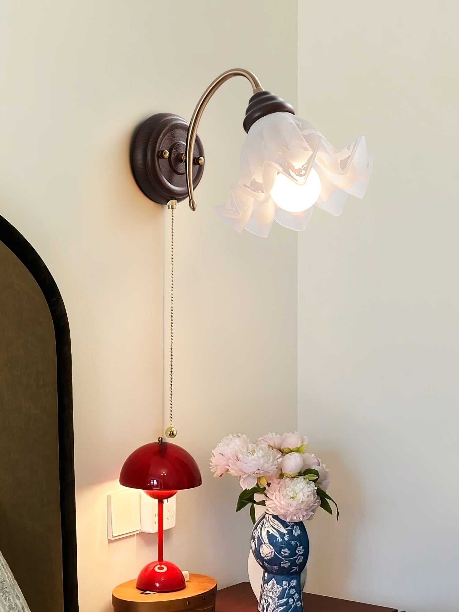 Civenan Nordic Elegance Art Glass Wall Lamp