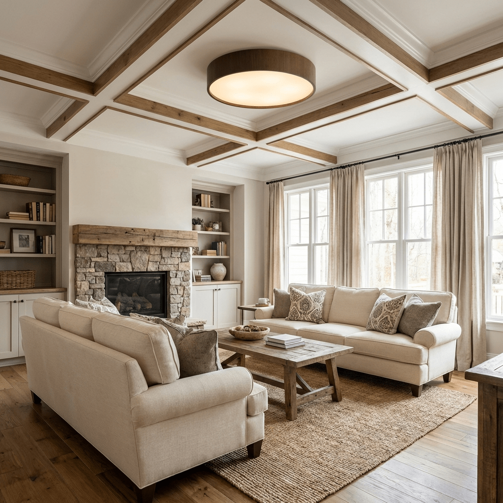 Miriena Pure Timber Ceiling Lamp