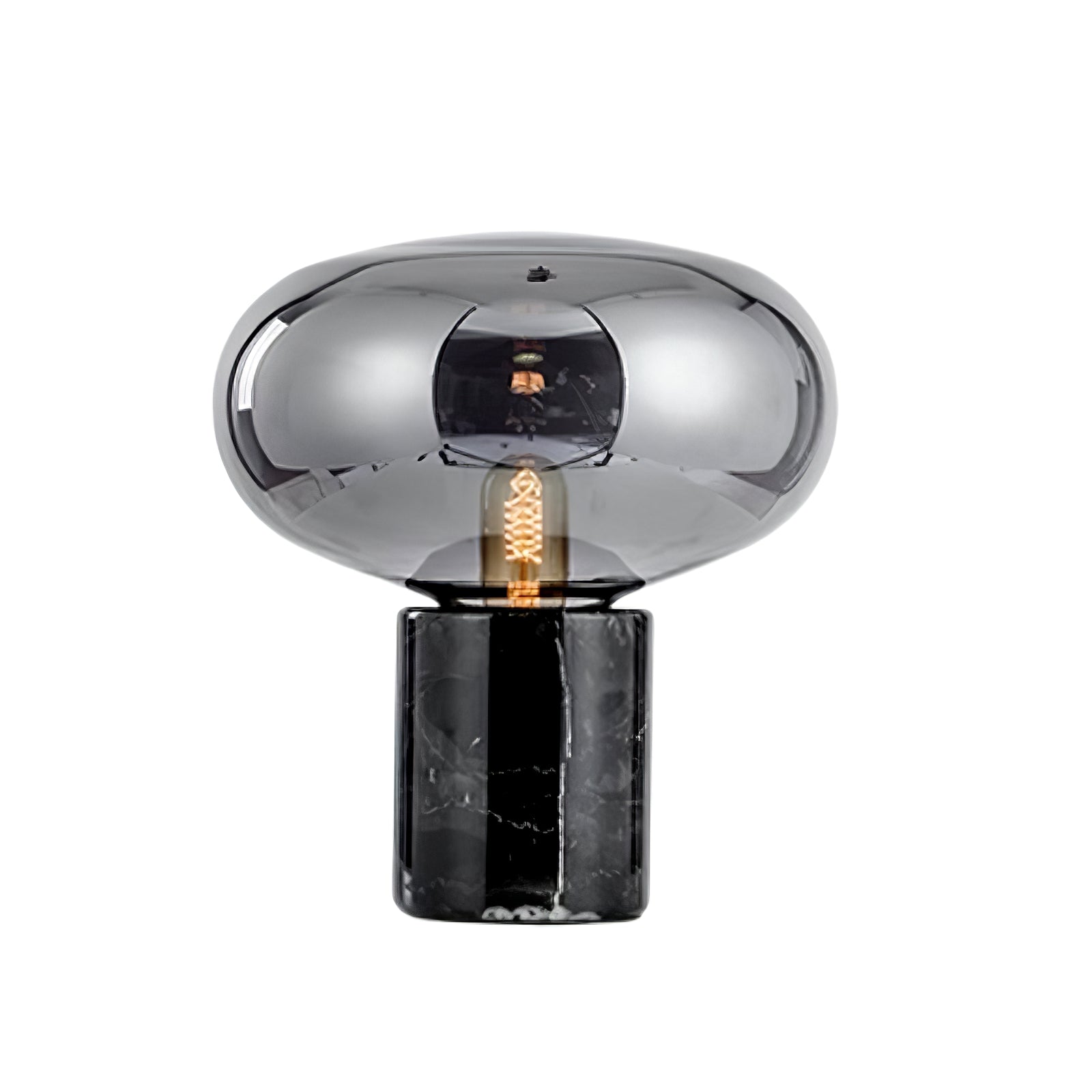 Rova Marble Industrial Table Lamp - Neutral Decor