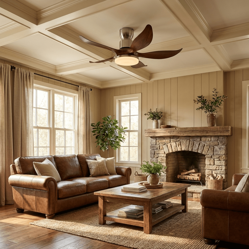 Viraaine 5-Blades Ceiling Fan Light