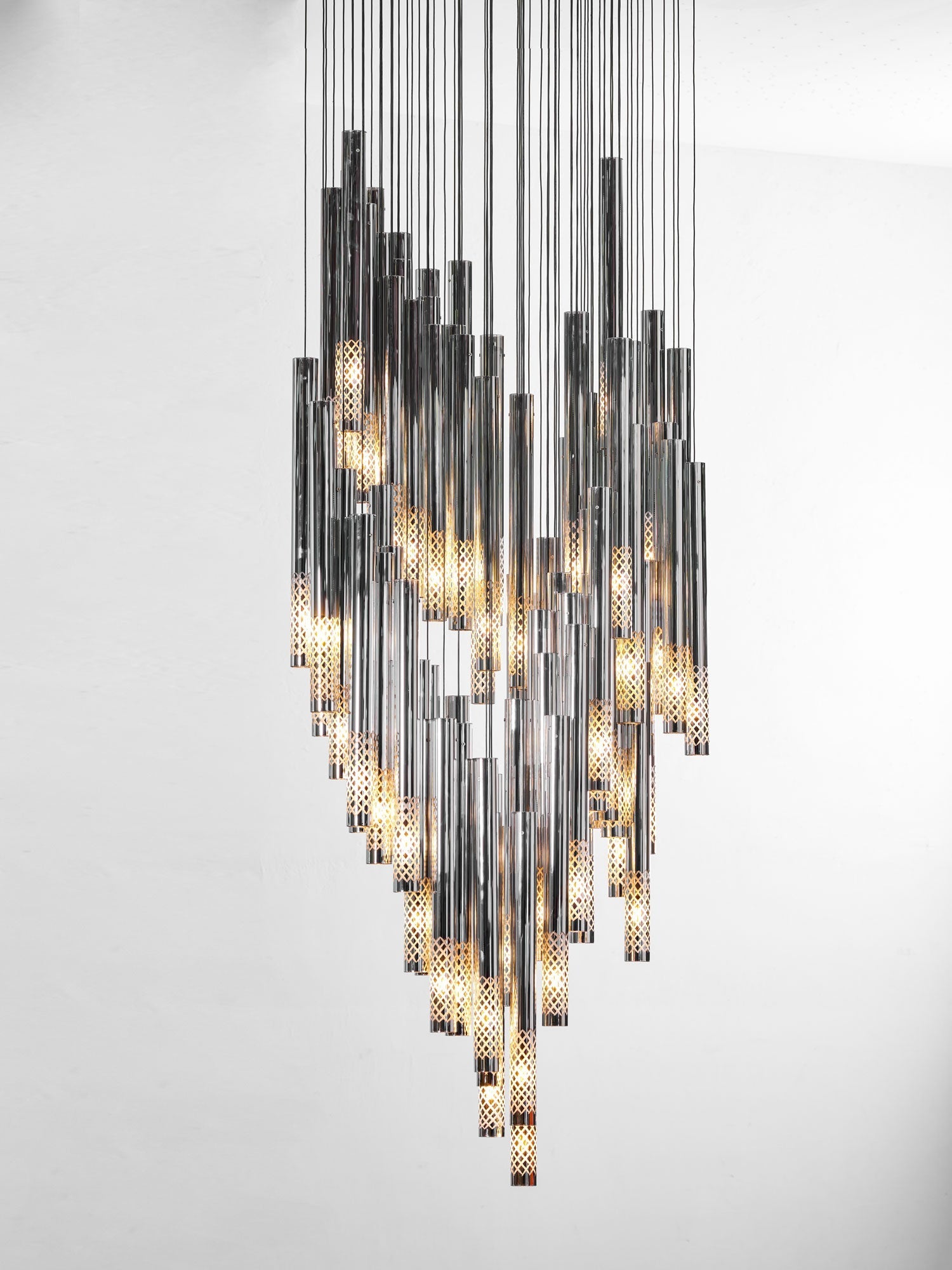 Rivinian Orchestral Cascade Chandelier