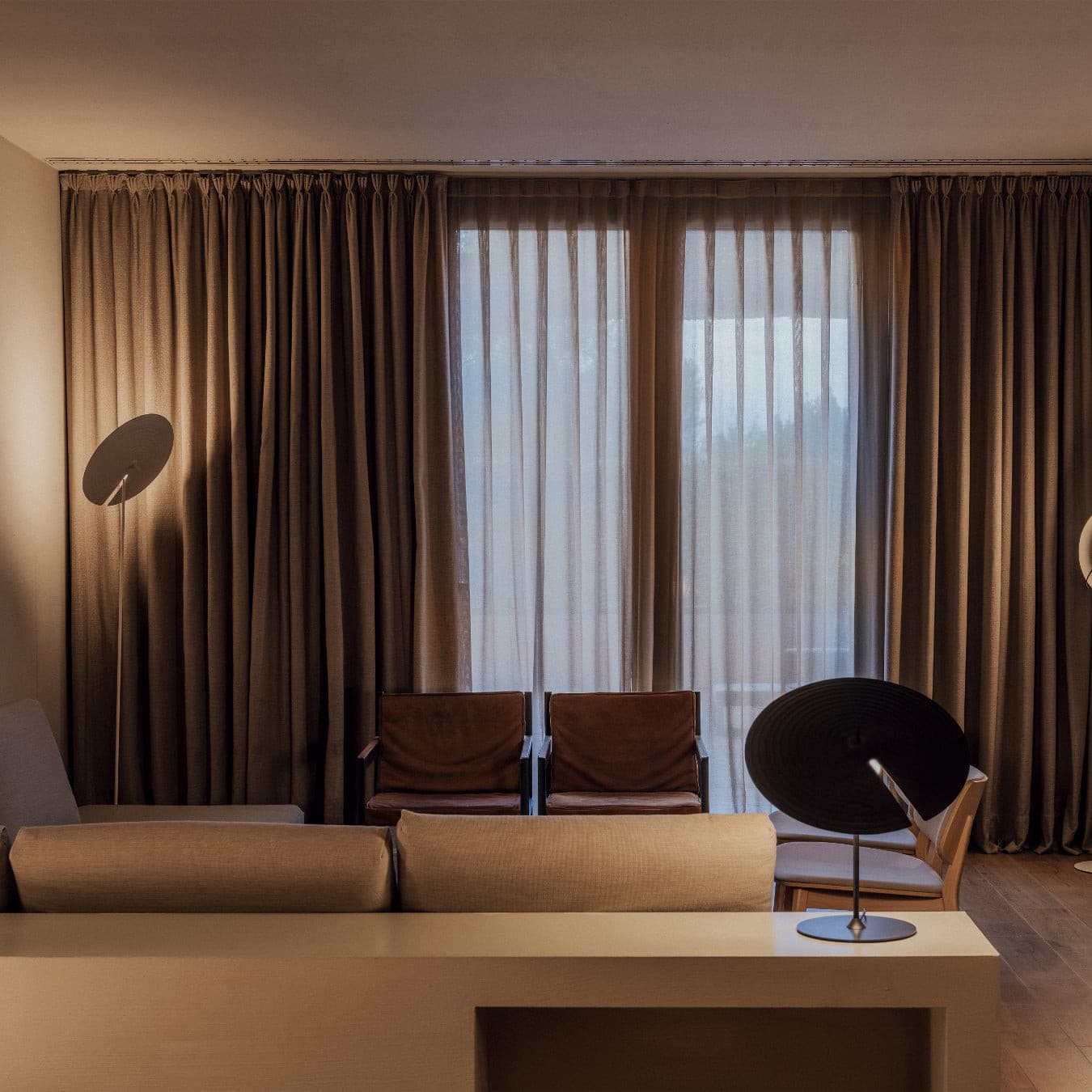 Vortex Modern Aluminum Table Lamp