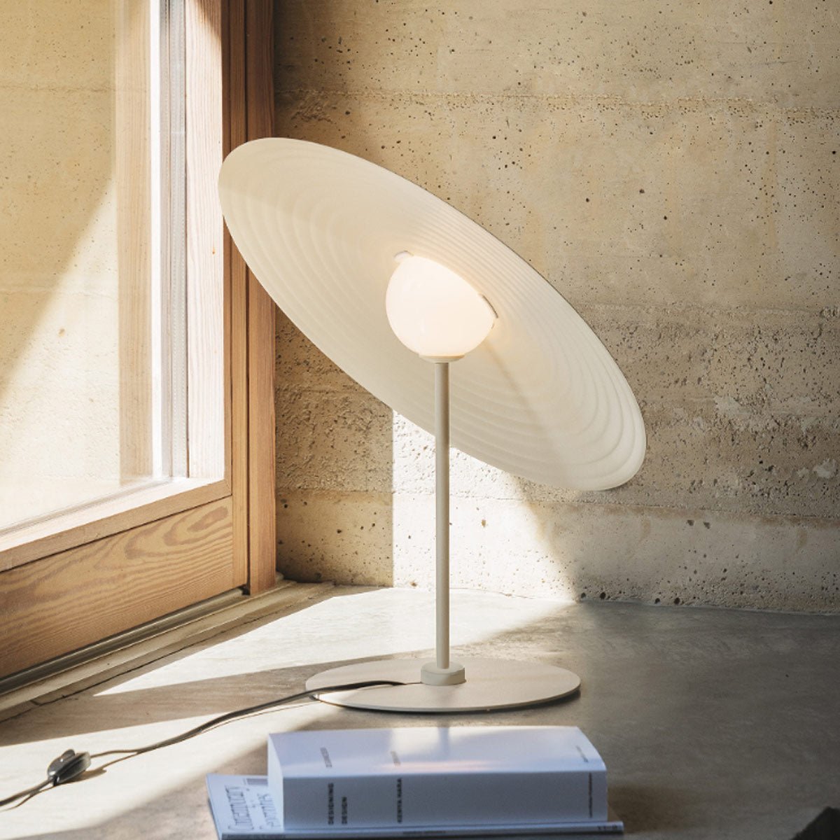 Vortex Modern Aluminum Table Lamp