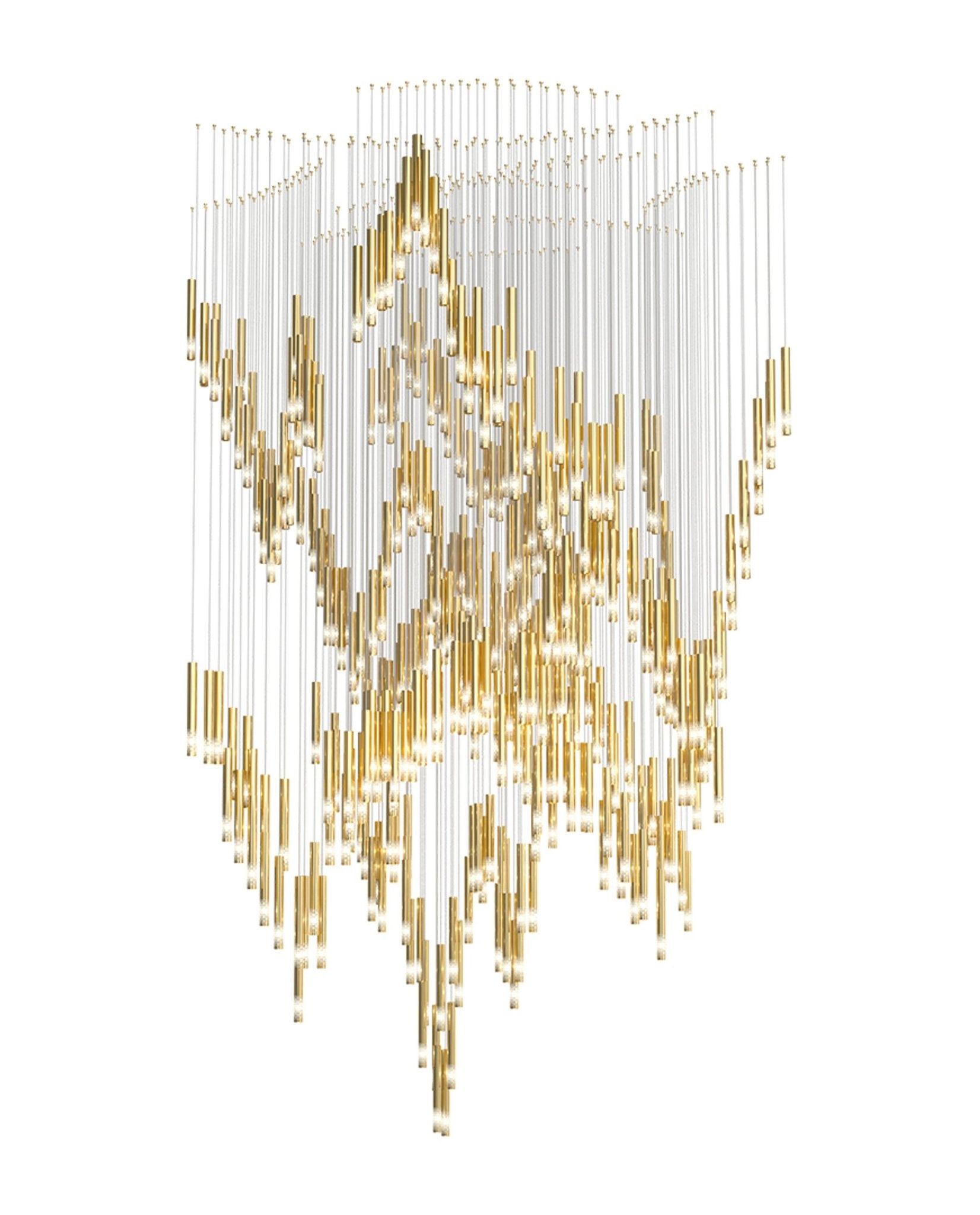 Rivinian Orchestral Cascade Chandelier