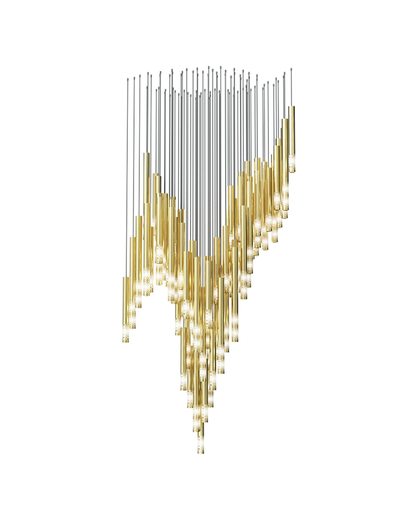 Rivinian Orchestral Cascade Chandelier