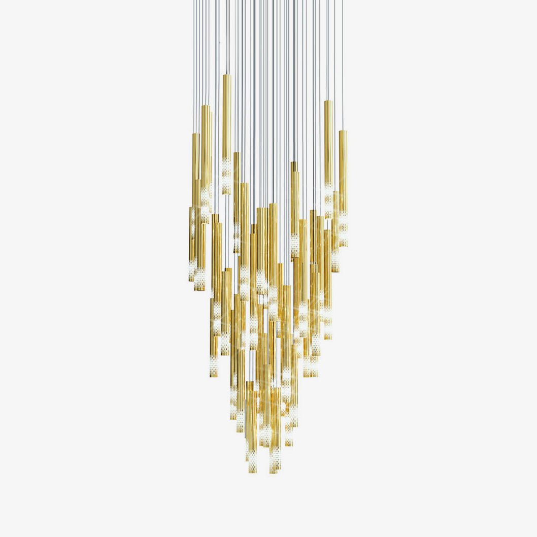 Rivinian Orchestral Cascade Chandelier
