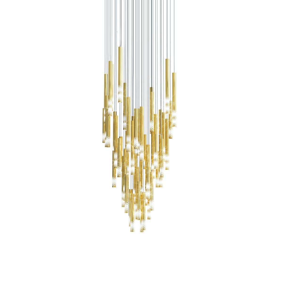 Rivinian Orchestral Cascade Chandelier
