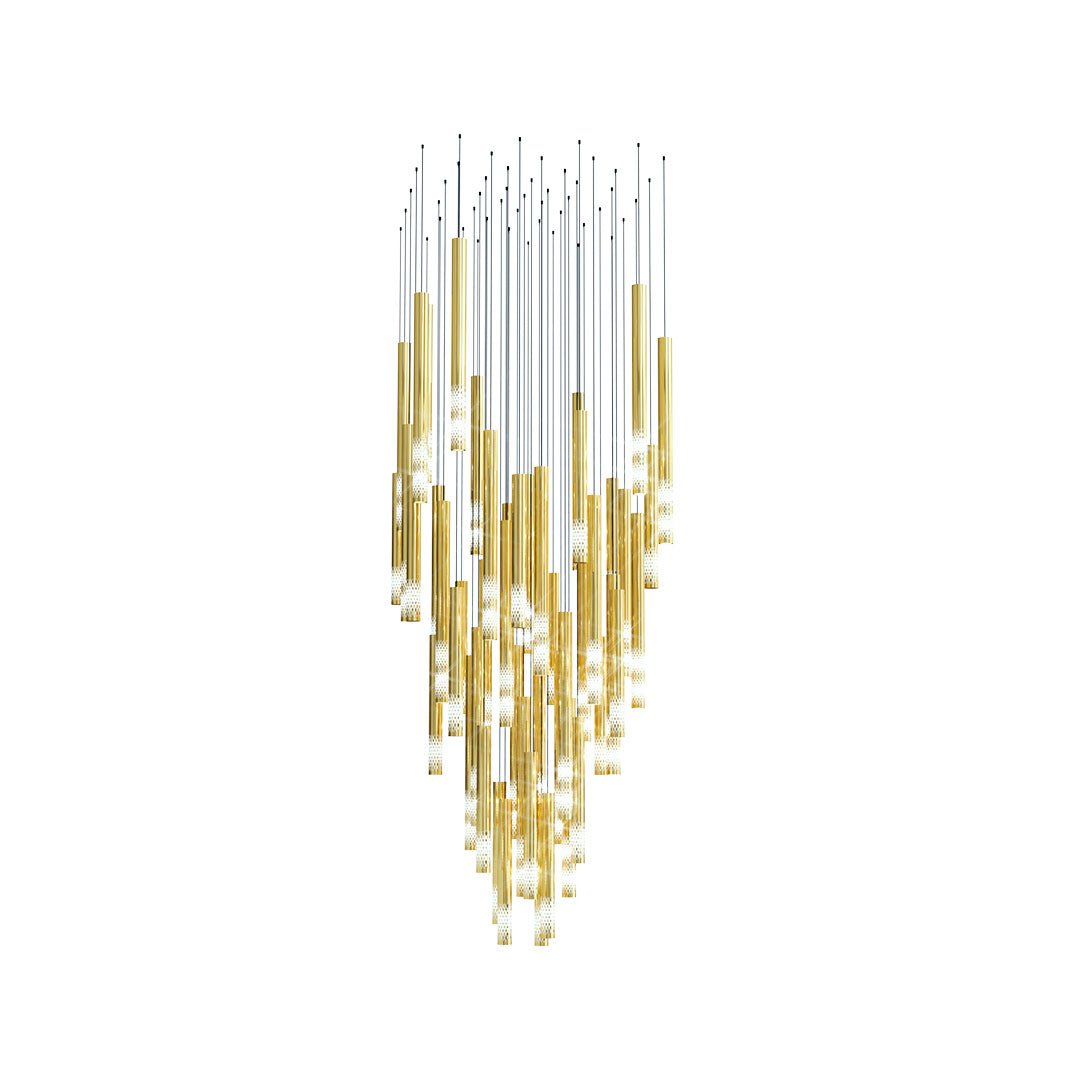 Rivinian Orchestral Cascade Chandelier