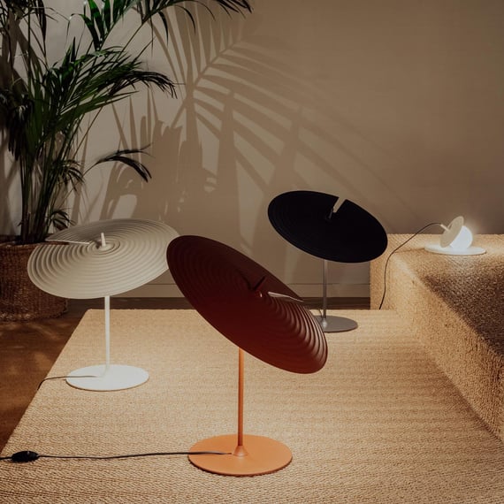 Vortex Modern Aluminum Table Lamp