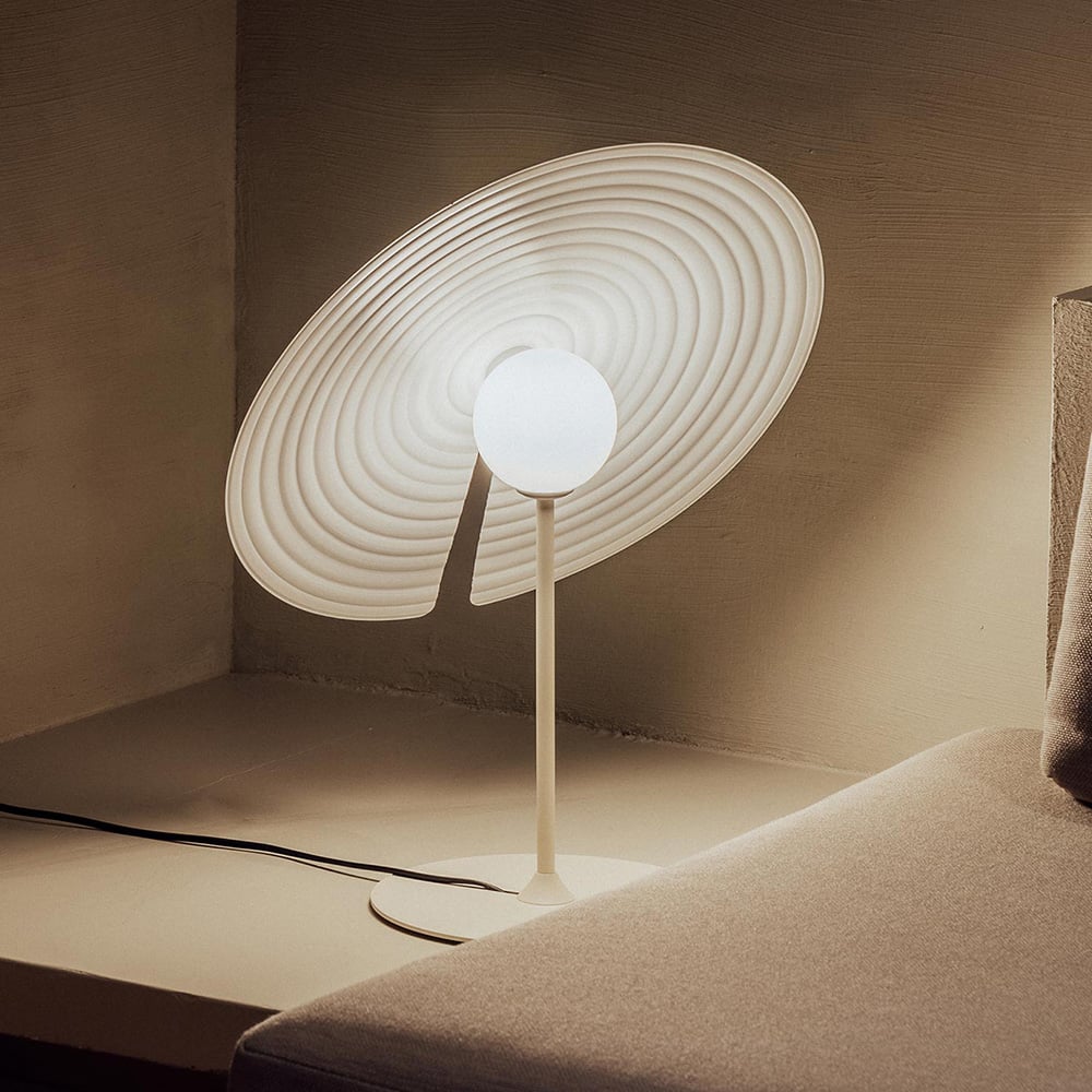 Vortex Modern Aluminum Table Lamp