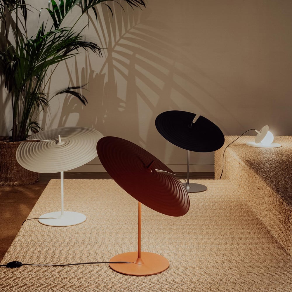 Vortex Modern Aluminum Table Lamp