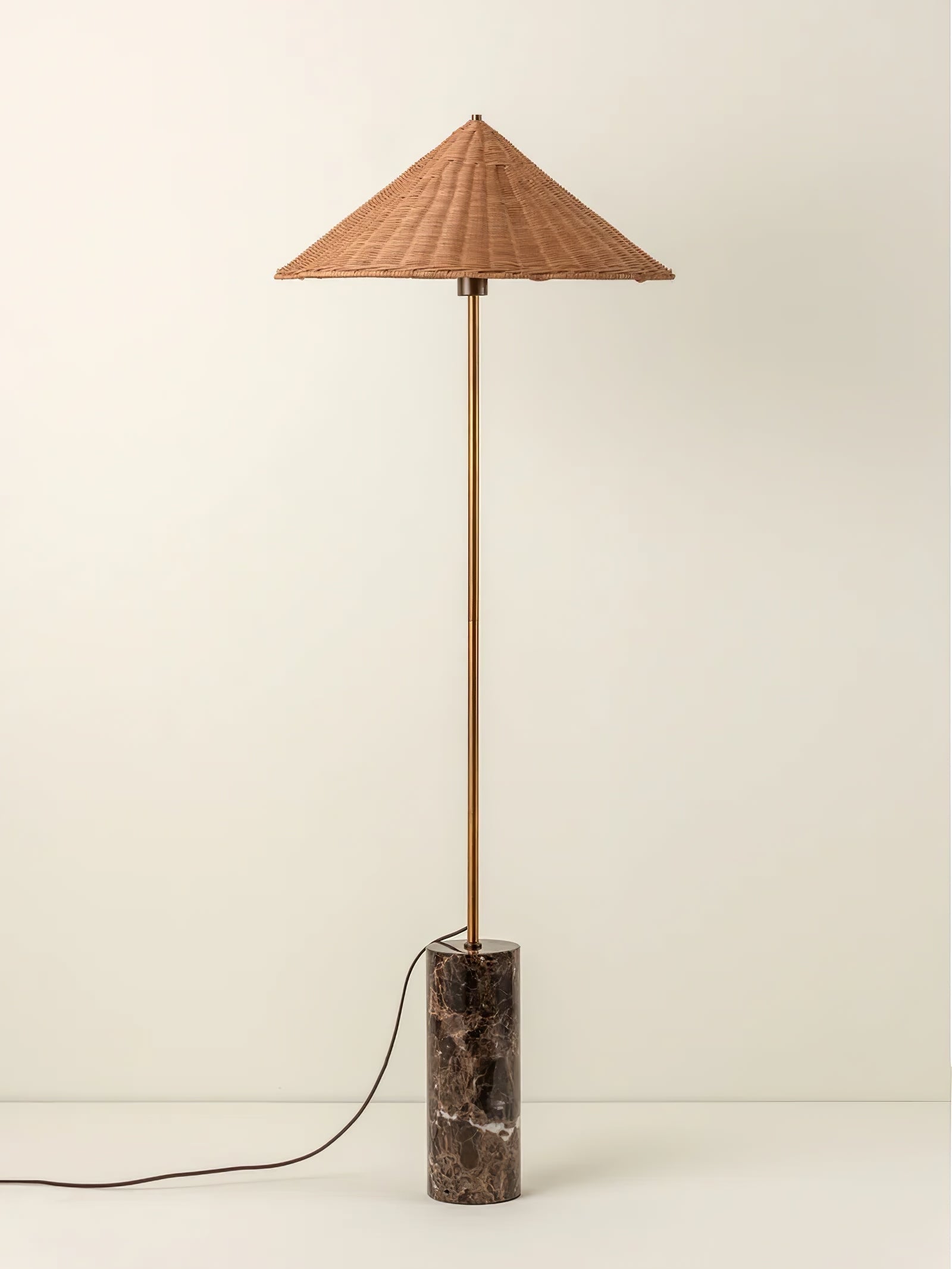 Zenith Bohemian Marble Floor Lamp
