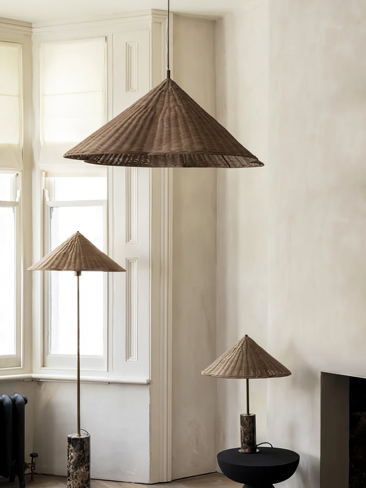 Zenith Bohemian Marble Floor Lamp