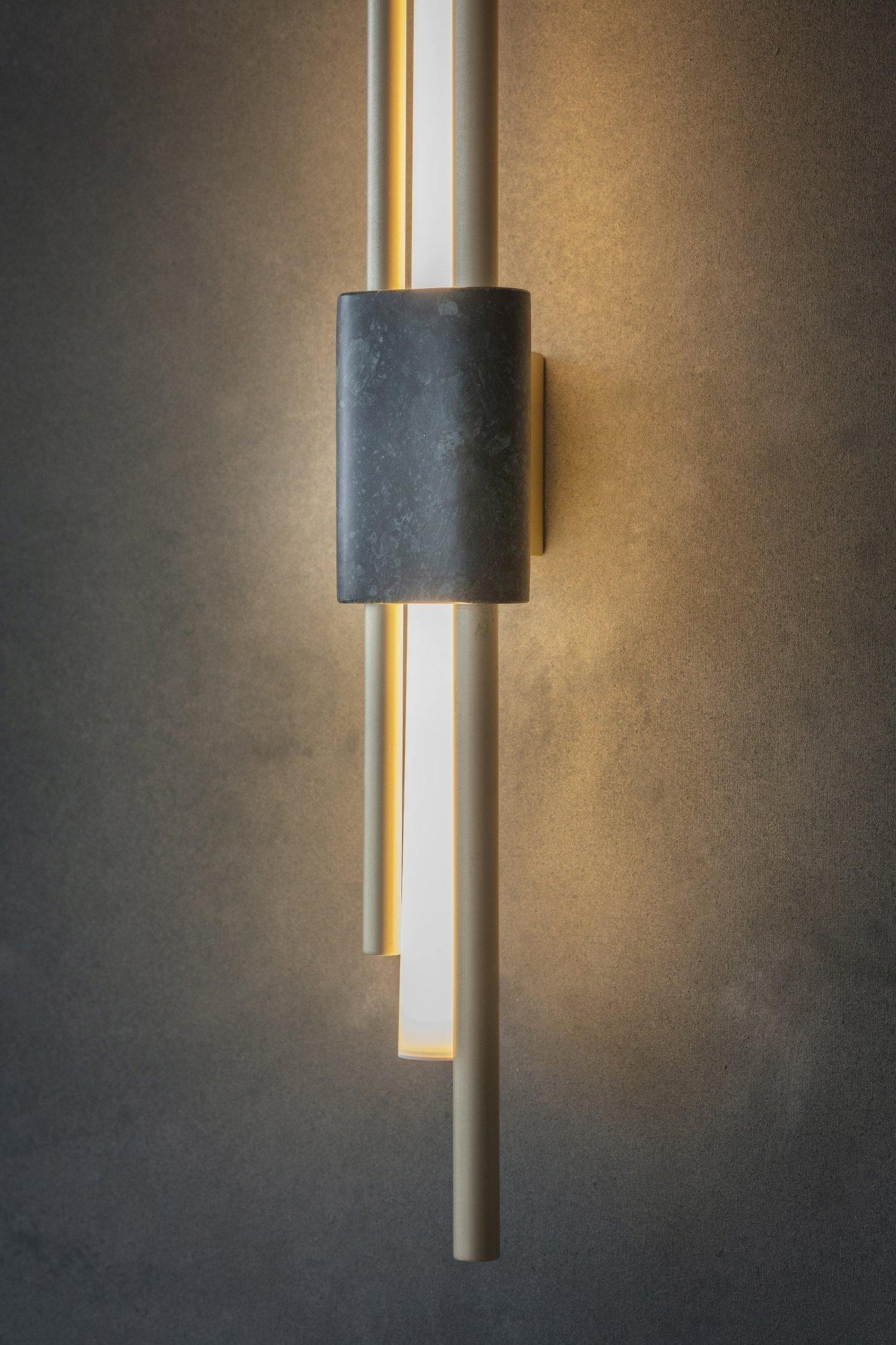 Evely Premium Nordic Art Plug In Marble Wall Light