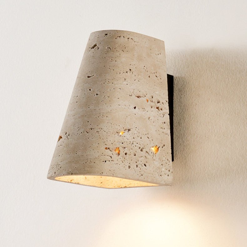 Tavren Travertine Wall Sconce