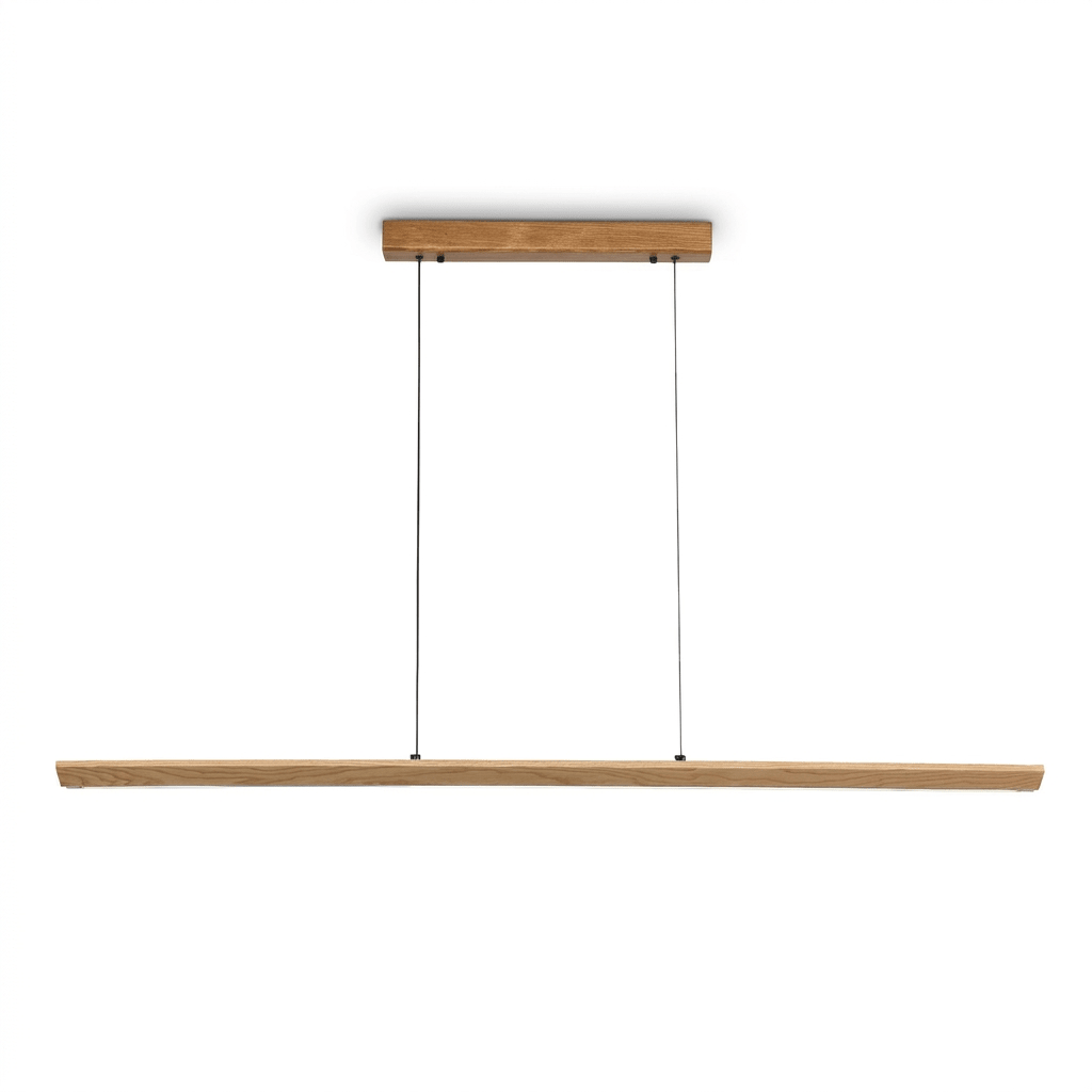 Alderine Wood Linear Pendant Lamp
