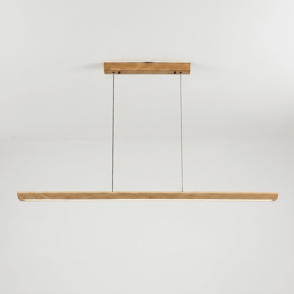 Alderine Wood Linear Pendant Lamp