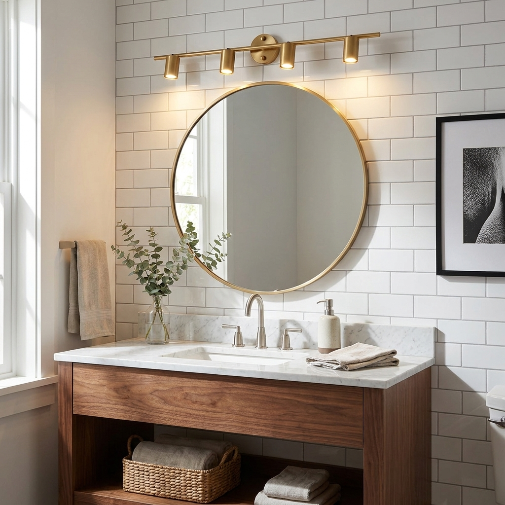 Calderstead Adjustable Head Indoor Wall Light