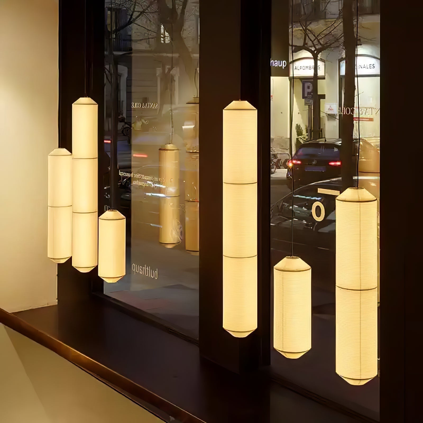 Oren Modern Minimalist Natural Mulberry Silk Pendant Lamp