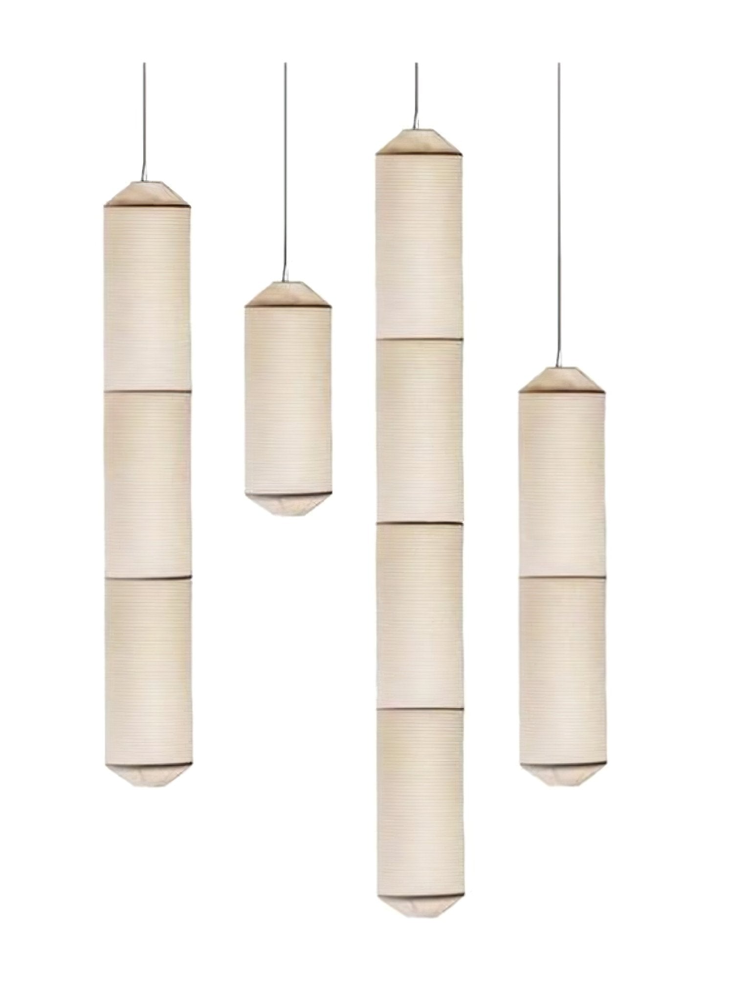 Oren Modern Minimalist Natural Mulberry Silk Pendant Lamp
