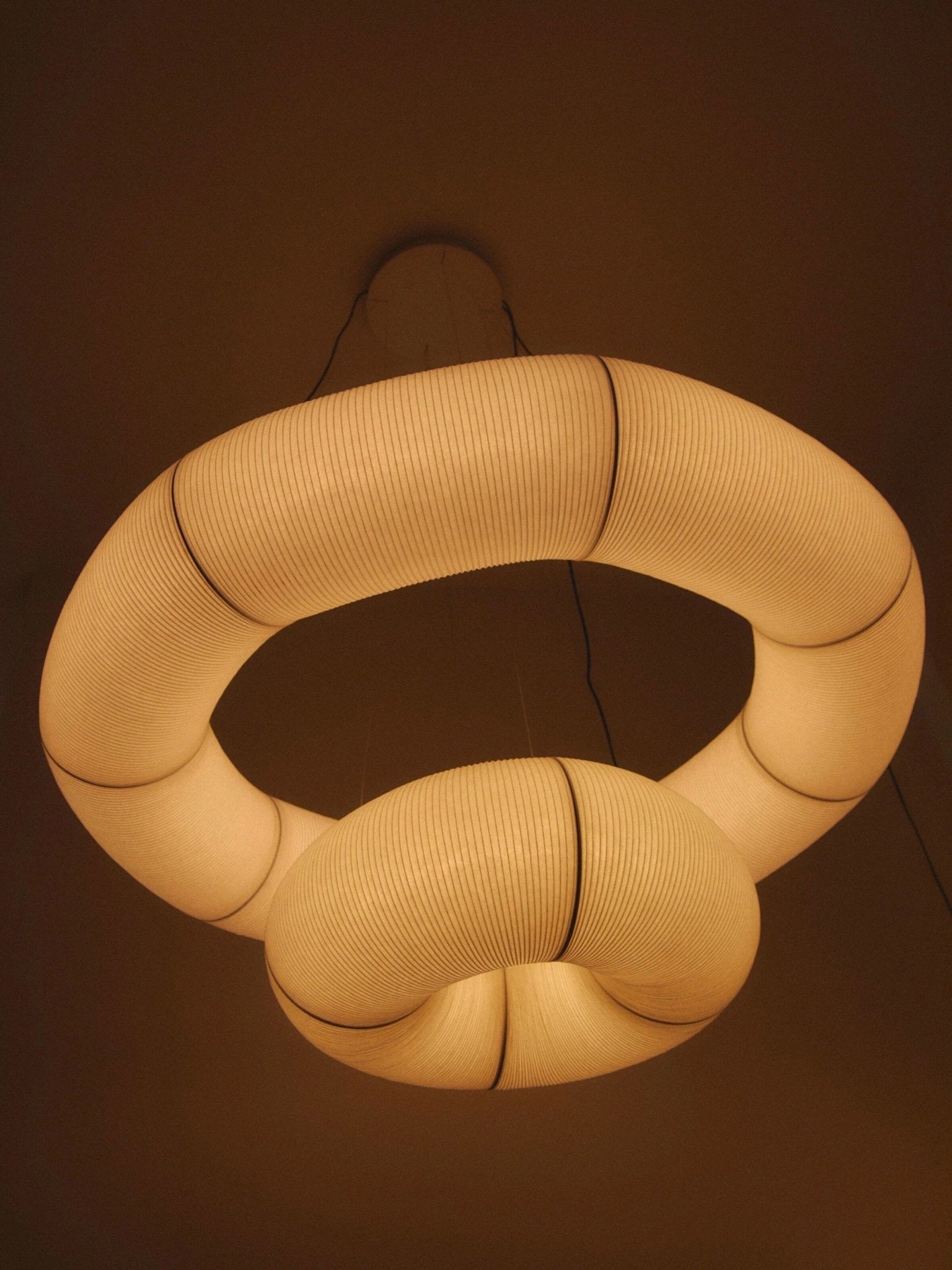 Oren Modern Minimalist Natural Mulberry Silk Pendant Lamp