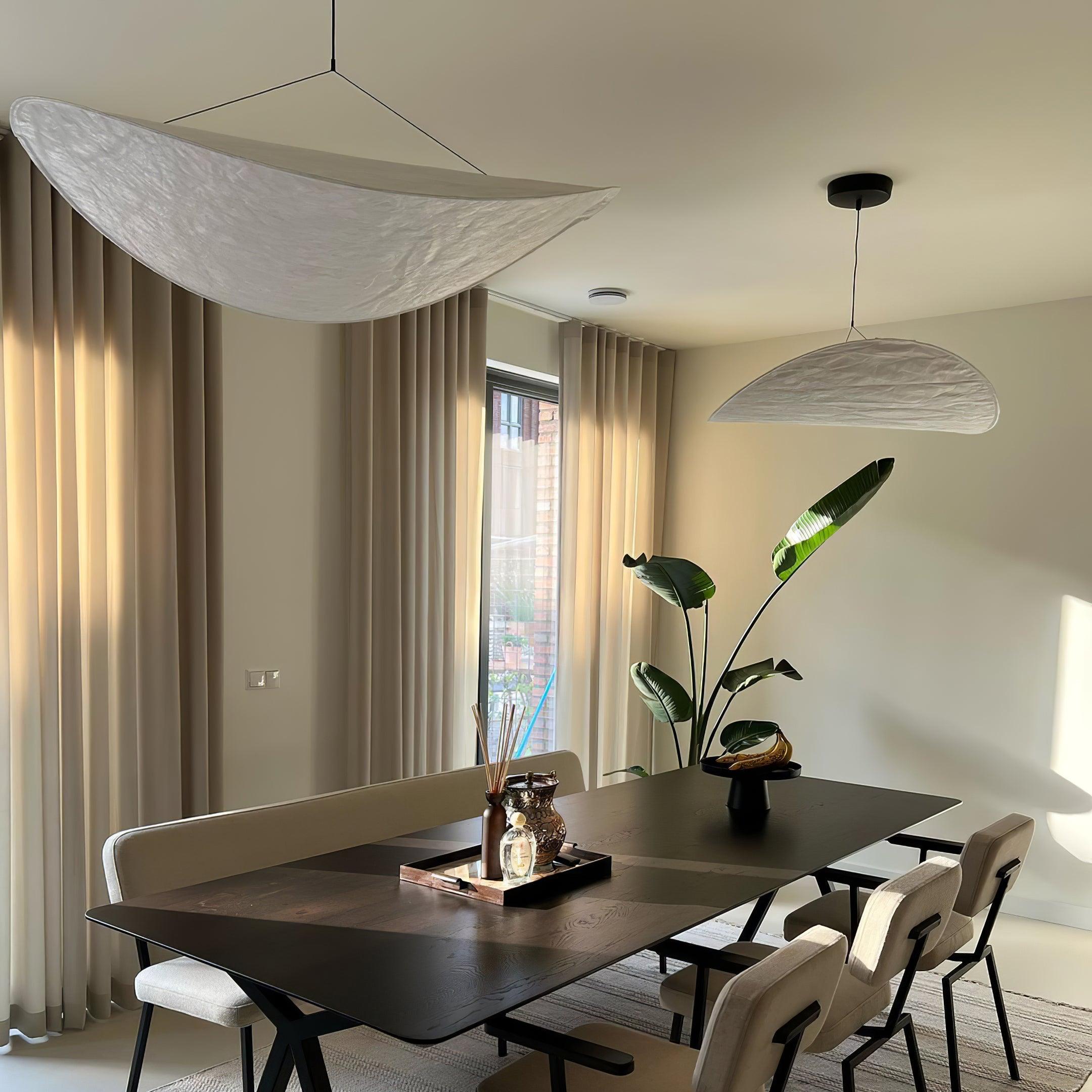 Tense Tyvek Pendant Lamp - Neutral Decor