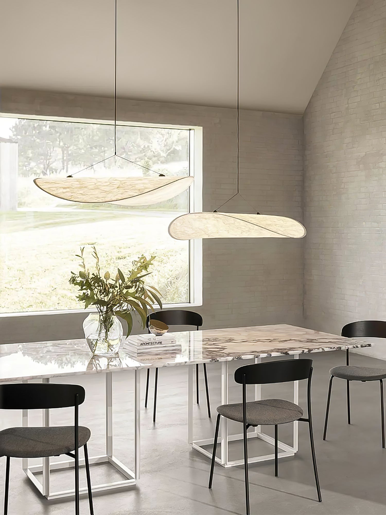 Larenol Paper & Glass Fiber Pendant Lamp