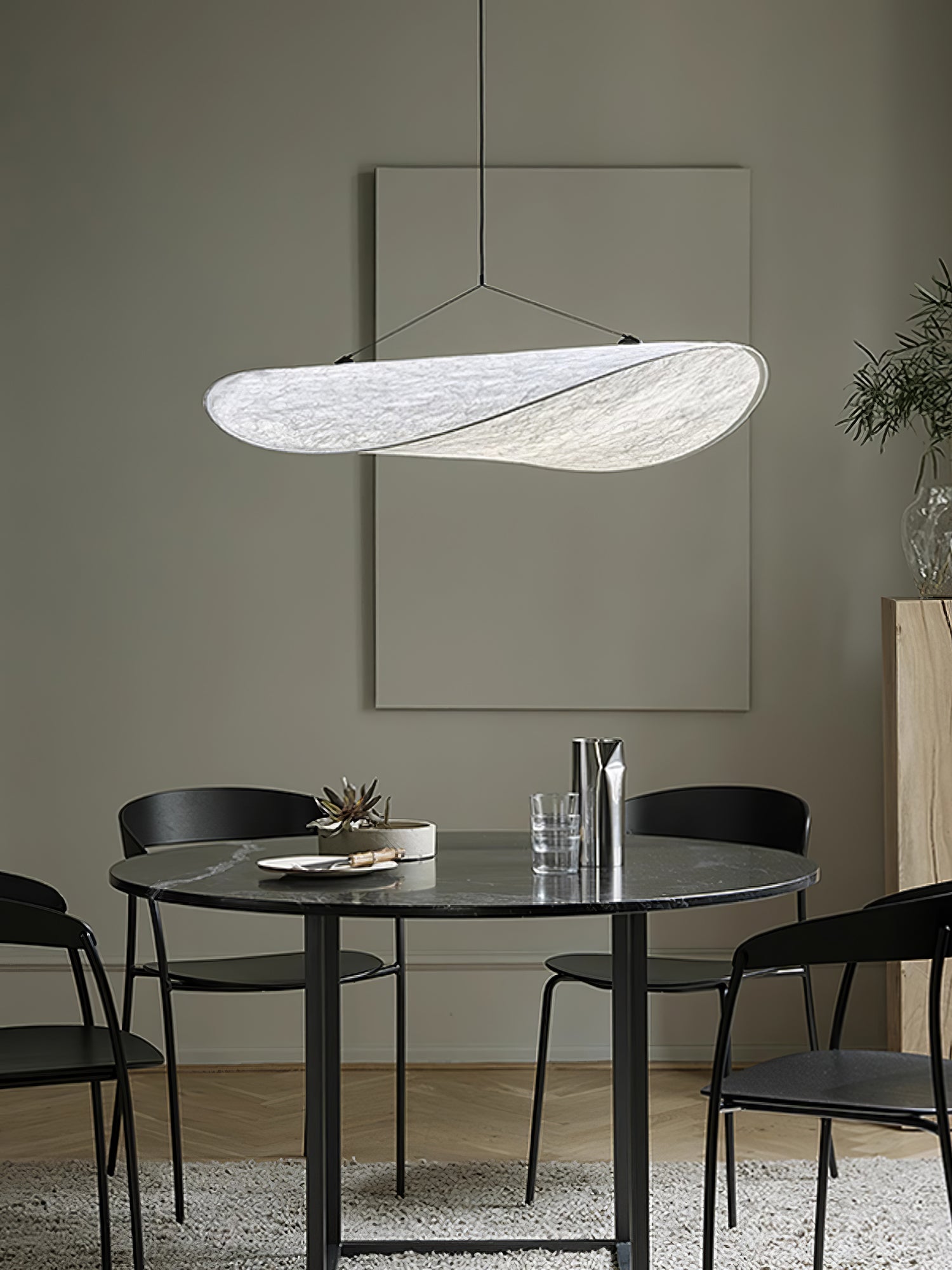 Larenol Paper & Glass Fiber Pendant Lamp