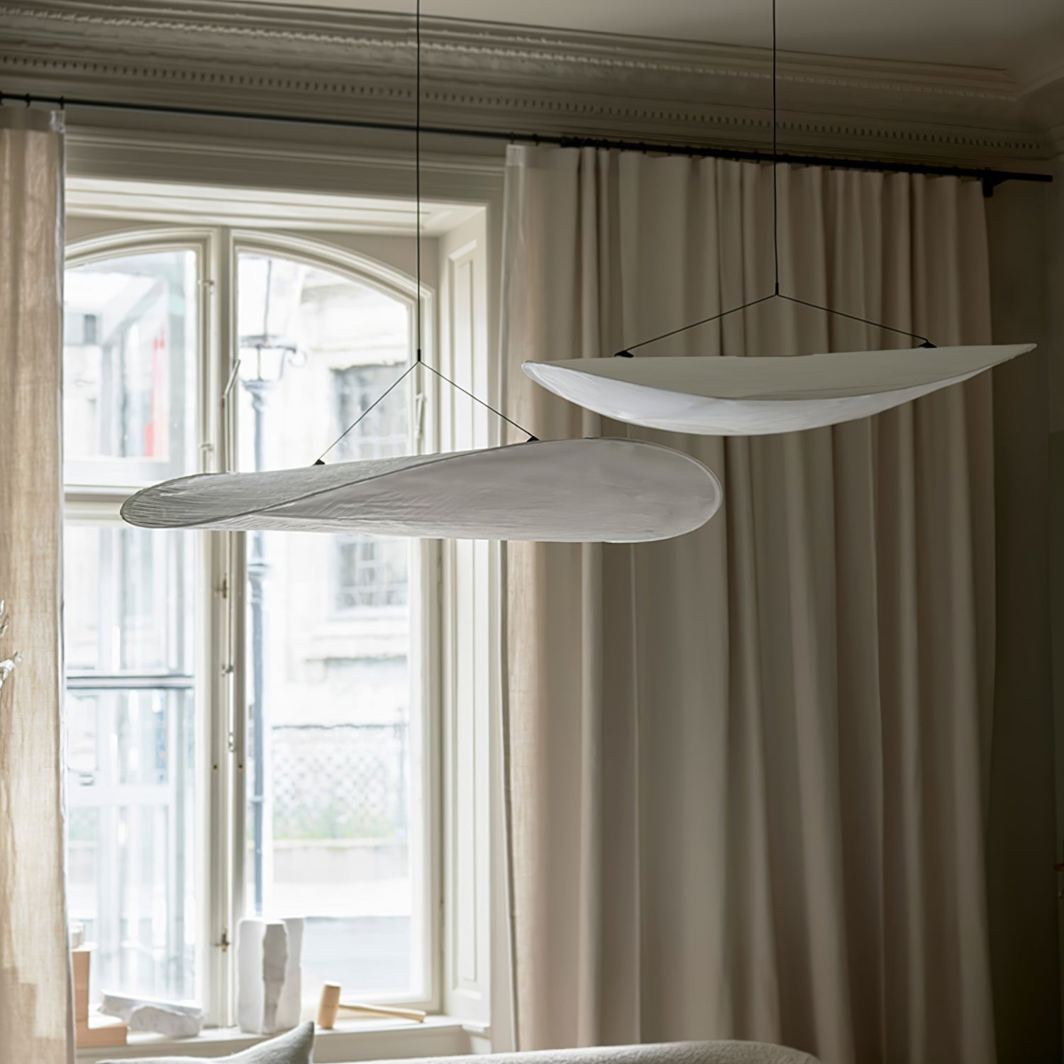 Larenol Paper & Glass Fiber Pendant Lamp