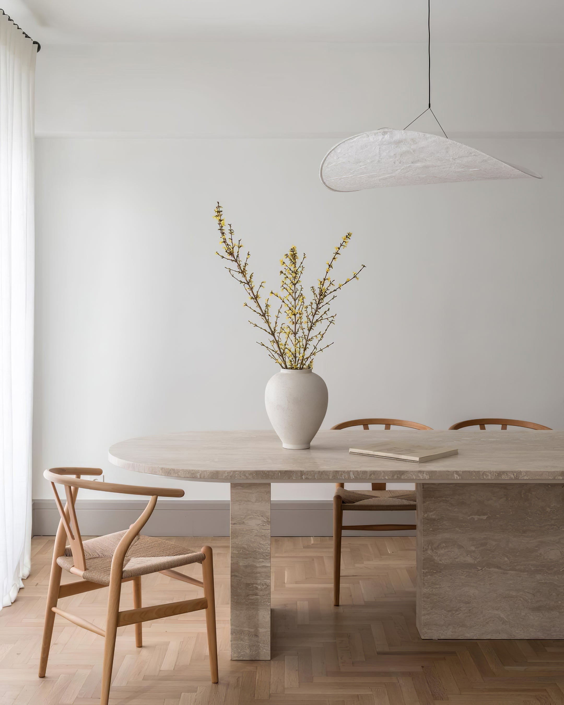Larenol Paper & Glass Fiber Pendant Lamp