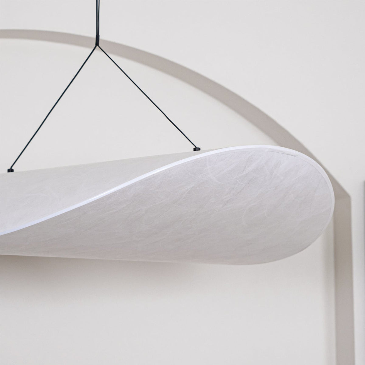 Luminette Minimalist Silk Pendant Light