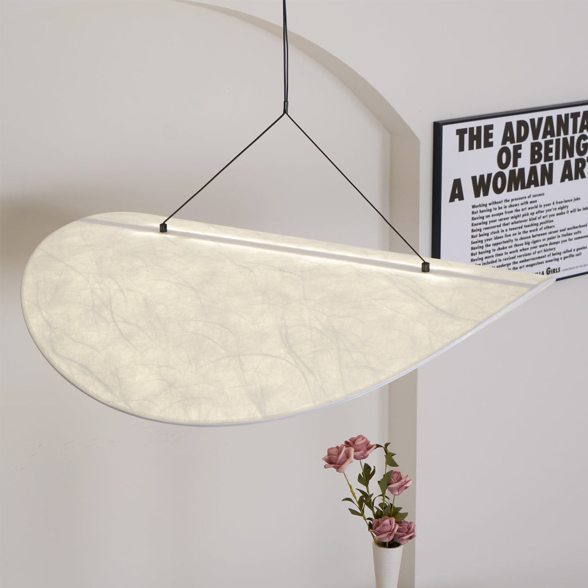 Twist Pendant Contemporary Swag Light