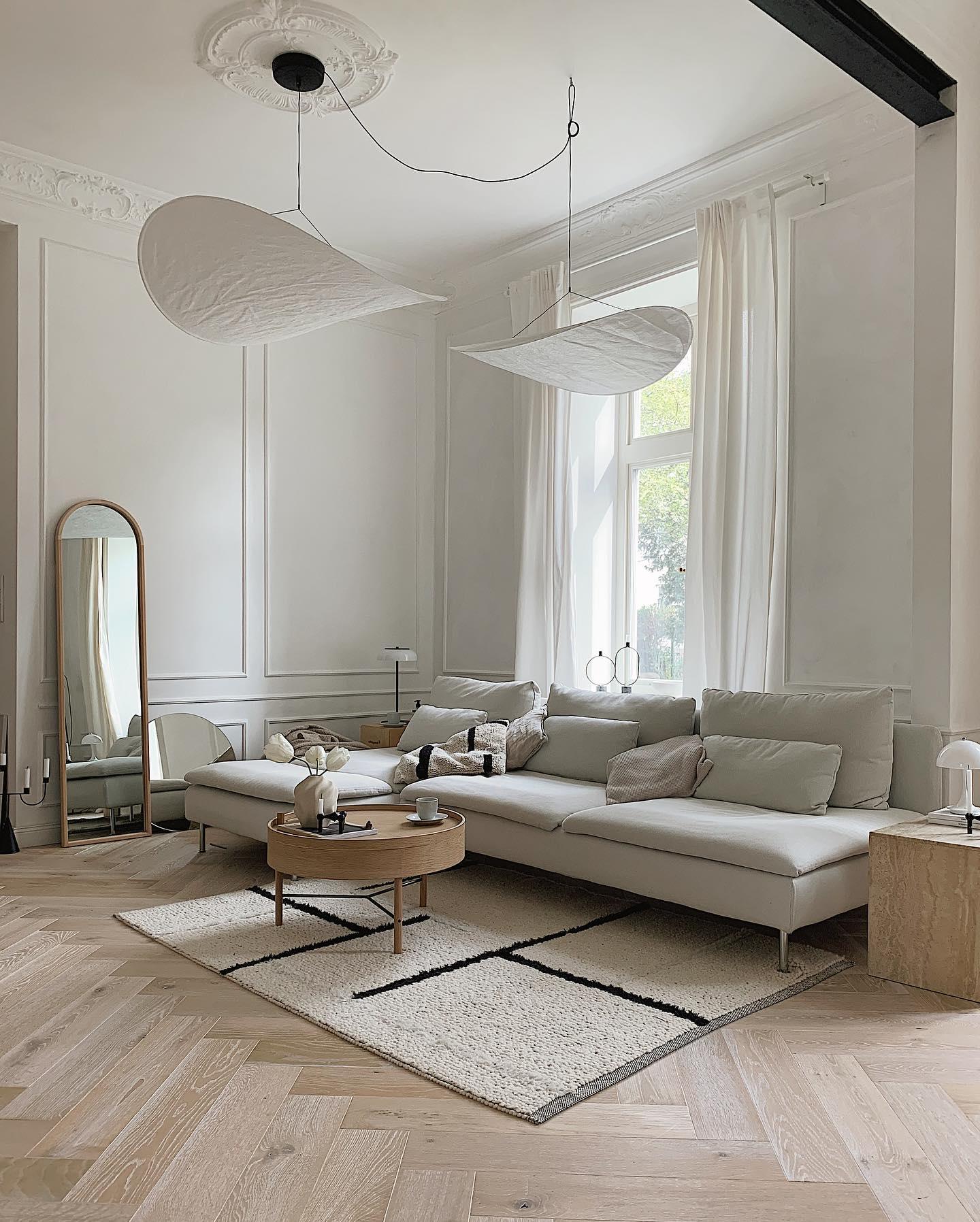 Larenol Paper & Glass Fiber Pendant Lamp