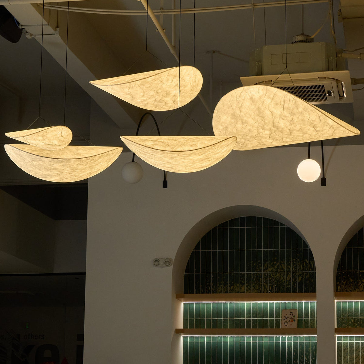 Ritta Vintage Art Deco Pendant Light Silk Art Gallery
