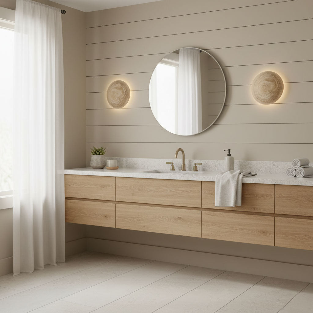 Oryndel Terra Disc Sconce